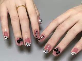 ネイル へぜリヒ ·もものネイルデザイン