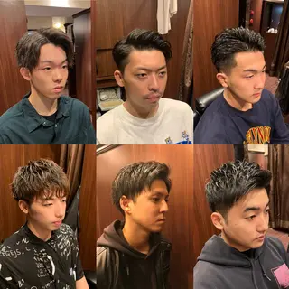 ショート 練習用 坂場のヘアスタイル