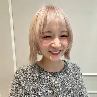ショート カラー ねいろ/ カラーモデル募集中のヘアスタイル