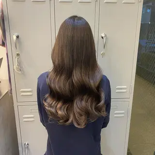 セミロング カラー ヘアアレンジ 🌷愛されヘア🌷 伊藤　万裕のヘアスタイル