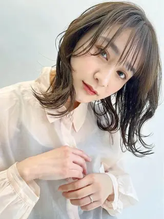 ミディアム 🫧BASSA 立川店 🫧のヘアスタイル