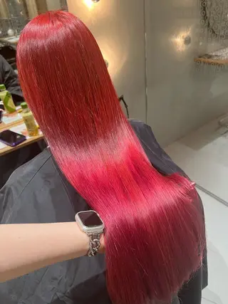 セミロング カラー 🦄Rena 🦄のヘアスタイル