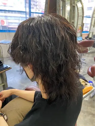 パーマ メンズ 🎀飯野 心咲のヘアスタイル