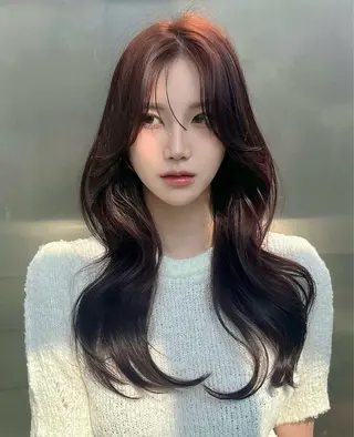 ロング カラー トップスタイリスト こうすけのヘアスタイル