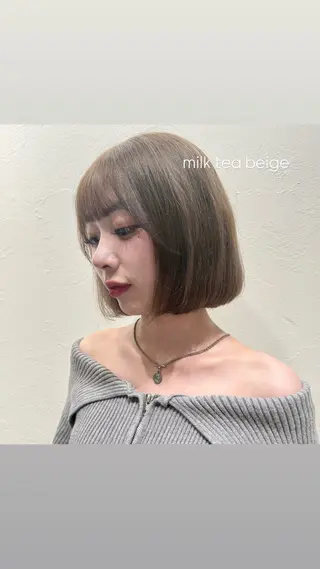 ショート philia hair eyelash所属・韓国ヘア 🎀SUZU🎀のヘアスタイル