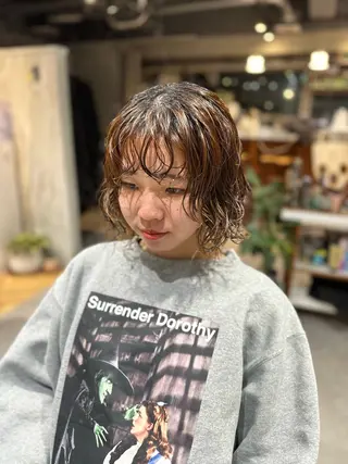 ミディアム 似合わせスタイル 山本風太のヘアスタイル