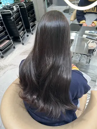 セミロング 大人ボブ/透明感 カラー/松原和志のヘアスタイル