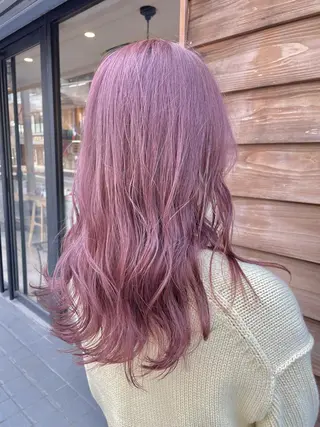 ロング カラー Ma hoのヘアスタイル
