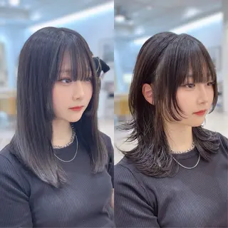ミディアム ガレリアエレガンテ栄店所属・ウルフカット/ ハッシュカット/山路のヘアスタイル