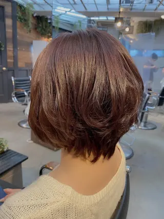 ショート カラー 仲矢 あゆ美のヘアスタイル