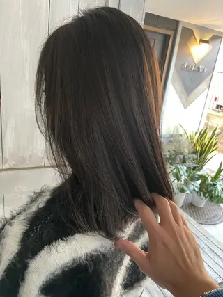 セミロング 下北沢 LOAWe タクミのヘアスタイル