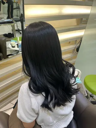 カラー 縮毛矯正/艶髪/ チホリのヘアスタイル