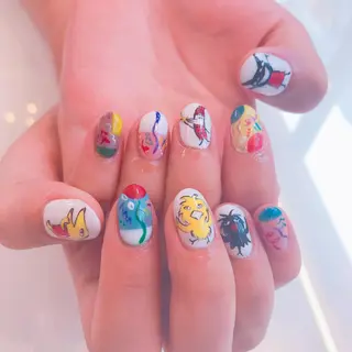 ネイル 韓国風✨髪質改善✨ 縮毛矯正✨松浦知奈美のヘアスタイル