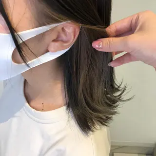 ミディアム 透明感カラー🪄 髪質改善♡田中みづきのヘアスタイル