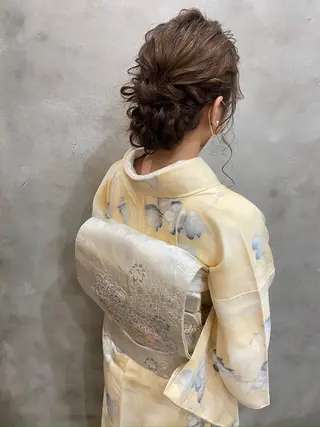 ロング まつパ・ヘアセット ♡Chinami♡のマツエク・マツパデザイン