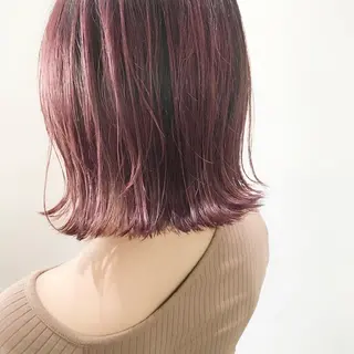 ミディアム カラー レイヤー/ベージュ カラー/ハシモトのヘアスタイル