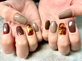 ネイル Queennail 北堀江megumiのネイルデザイン