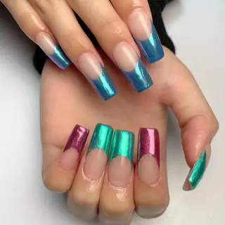 ロング ネイル 下妻市ﾈｲﾙｻﾛﾝ M_styleのネイルデザイン