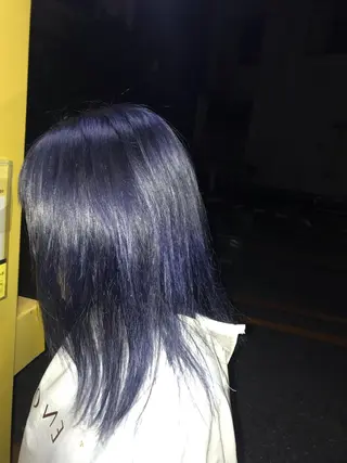 ミディアム 縮毛矯正専門店店長 佐々木動画モデル募集のヘアスタイル