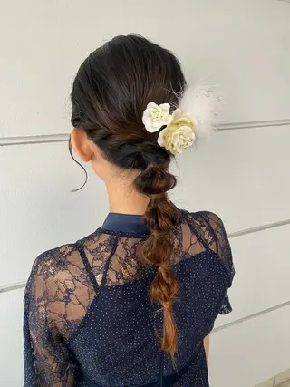 ロング ヘアアレンジ 髪質改善特化🥣🫧 天神美容室のヘアスタイル