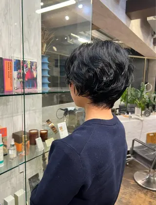 ショート パーマ ROBBY所属・松井美樹/似合わせ ガーリー・韓国のヘアスタイル