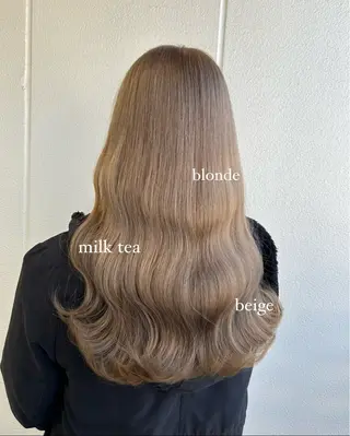 ロング カラー ヘアアレンジ 《暖色/韓国hair 》🇰🇷桑原ユキネのヘアスタイル