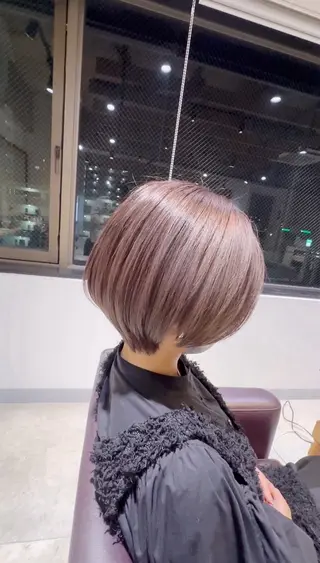 ショート 池田 藍蓮のヘアスタイル