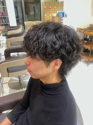 パーマ chinatsu ໒꒱ ‧₊˚のヘアスタイル