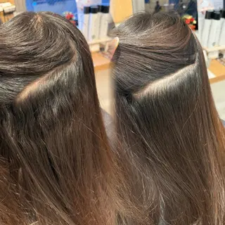 まい🎀ピンク💝 透明感/髪質改善のヘアスタイル