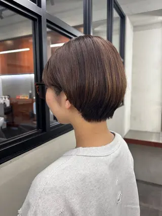 ショート 似合わせカット/ ハイトーン/aoiのヘアスタイル