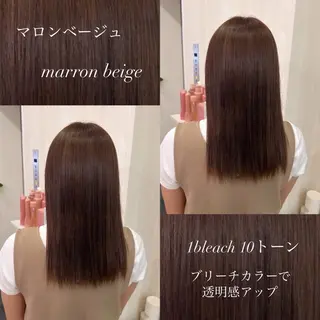 ロング カラー 韓国ヘア🧸髪質改善 🧸きくちみさきのヘアスタイル