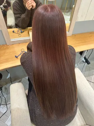 ロング カラー 髪質改善サロン Sea shinjuku所属・🫧韓国ミディアム カット🫧/ナナミのヘアスタイル