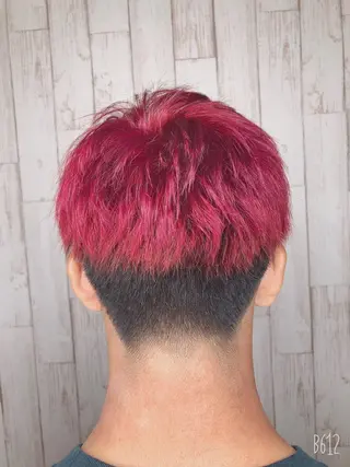 メンズ デザインカラー🎨 下北沢 / 磯部のヘアスタイル