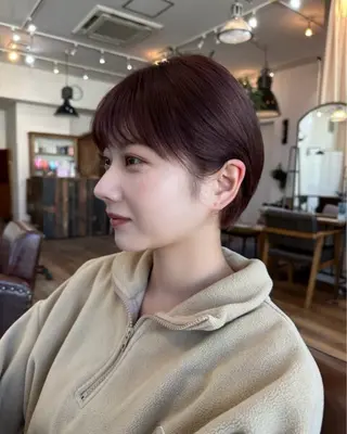 ショート カラー rise /メンズカットのヘアスタイル