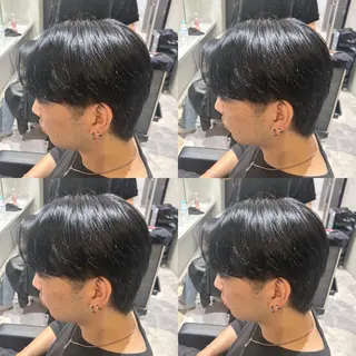 パーマ メンズ 髪質改善カラー✖︎ 縮毛矯正✨️店長純大のヘアスタイル