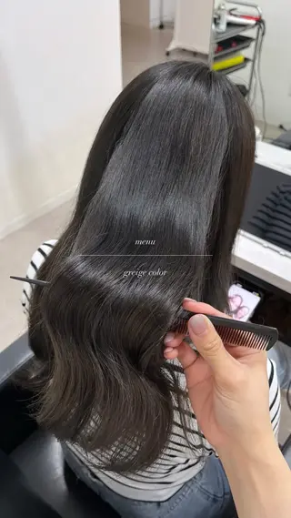 ロング カラー 髪質改善美容室　Lino 香芝五位堂店所属・RUNA/髪質改善/ カラー/奈良県/香芝のヘアスタイル