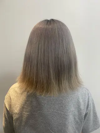 ミディアム カラー CIEN white所属・パーマモデル募集中 渥美翔人のヘアスタイル