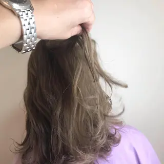 ロング カラー Lien 深井店のヘアスタイル