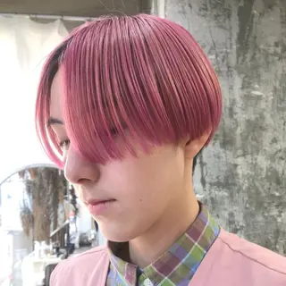 ショート カラー suvvy hairsalonのヘアスタイル