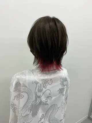カラー 小岸 竜のヘアスタイル