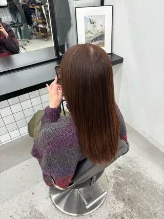 セミロング カラー 🌟ゆりあ🌟 JILLSTUDIOのヘアスタイル