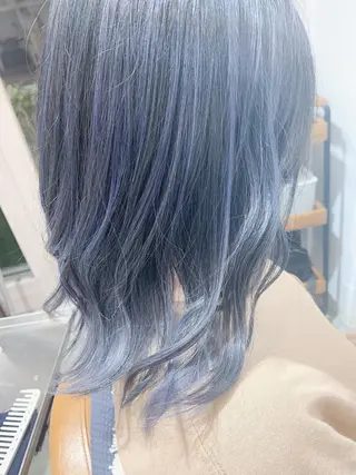 ミディアム カラー ヘアアレンジ Sia中野新橋 『JUNYA』のヘアスタイル