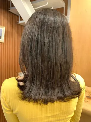 ミディアム 🌞アオキ サキ🕊のヘアスタイル