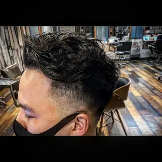 パーマ メンズ 💈大人の渋髪💈 店長　大橋侑弥のヘアスタイル