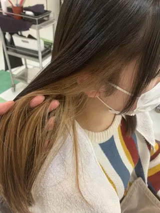 カラー 💐リラジュネス💐 美髪Salon💫のヘアスタイル