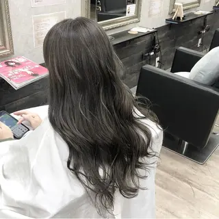 ロング カラー N-plants 楓のヘアスタイル