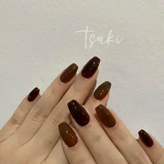 ショート ネイル LUNA Nail salon💕のネイルデザイン