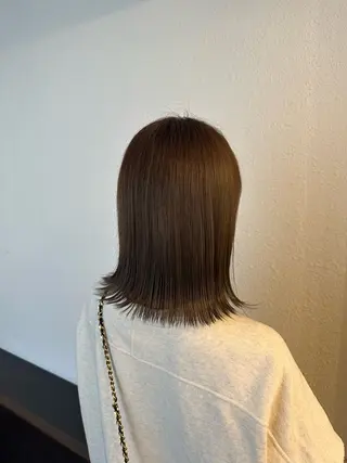 カラー 名駅/艶カラー/原田 永遠のヘアスタイル