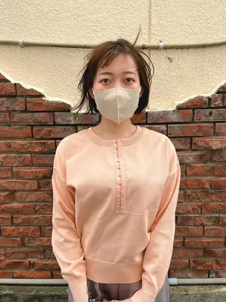 ショート メンズハイトーン/栄 /イトウタケルのヘアスタイル