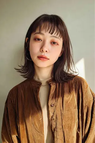 ミディアム La Lauren所属・ダブルカラー/透明感 💈JUNYA💈のヘアスタイル